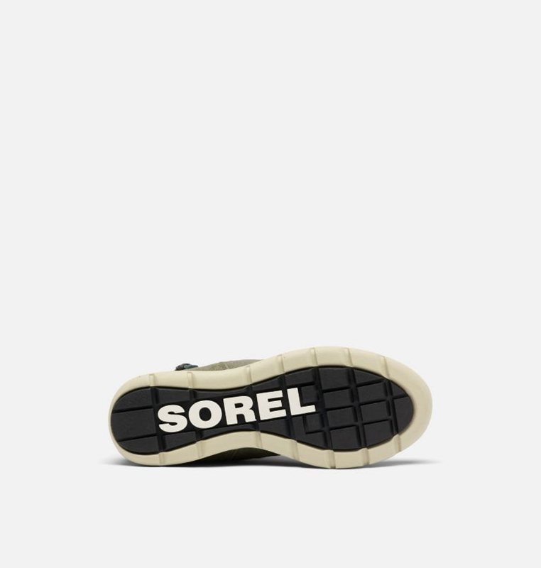 Sorel Dam Vinterkängor Mörk Gröna - ™ Explorer Zip Låga - UNA-605319